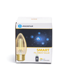 Smart LED Filament pære C35 E27 4.5W CCT/Amber - 4stk