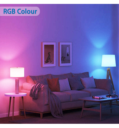 Outlet: Smart LED GU10 4.9W WB - RGB+CCT, 4-pak