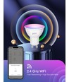 Smart LED GU10 4.9W WB - RGB+CCT, 4-pak