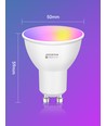 WB Smart LED GU10 | 6.5W | RGB+CCT | 6 stk