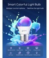 WB Smart LED Pære G45 E27 6.5W RGB+CCT - 6stk