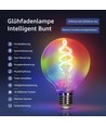 Smart LED Filament G80 E27 4.9W RGBW - WB