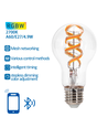 Bluetooth Mesh Smart Filament A60 E27 4.9W RGBW, Klar