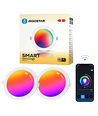 SmartLED WB 9W RGB+CCT Indbygningsspot, Bagbelyst, 2700-6500K, 2stk