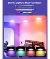 WB Smart LED Bagbelyst Indbygningsspot 15W RGB+CCT (2700-6500K), 2 stk.