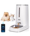 WB Pet Smart Foderautomat - L33 x W17.7 x H33.5 cm, Hvid