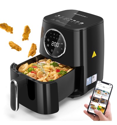 Odin Smart airfryer - WB 1400W 4.5L 8-i-1 Elektronisk