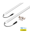 Aluprofil med LED 90cm - 3000K, 9W