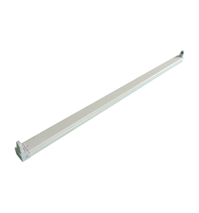 Grundarmatur til LED rør - 120cm, til 2 rør