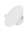 LED E6 Edge-Lit Indbygningsspot, 25W, 4000K, Ø195-Ø210mm, Rund, Indbygget/Planmonteret