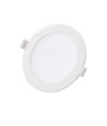 LED E6 Edge-Lit Indbygningsspot, 25W, 4000K, Ø195-Ø210mm, Rund, Indbygget/Planmonteret