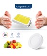 LED E6 Kantbelyst Indbygningsspot - 16W, 3000K, Rund, Overflademonteret
