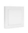 LED E6 Kantbelyst Indbygningsspot 16W 4000K - Firkantet - Overflademonteret