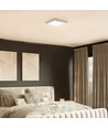 LED E6 Kantbelyst Indbygningsspot 16W 4000K - Firkantet - Overflademonteret