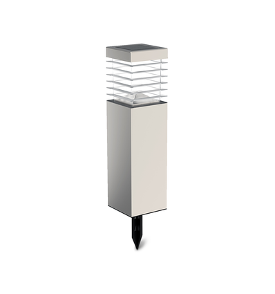 LED Solcellelampe spyd, 0,4W, 6500K