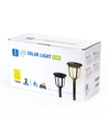 LED Solcellelampe spyd - 0,3W 3000K, 2 stk