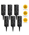 LED Solcellelampe spyd - 0,12W, 3000K, Pakke med 6 stk