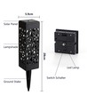 LED Solcellelampe spyd - 0,12W, 3000K, Pakke med 6 stk