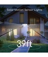 LED Solcelleprojektør med sensor - 3.15W, 6500K