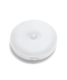 LED Natlys Rundt med PIR-Sensor - 0,5W, 3000K, USB-Opladning & Magnetisk Absorption (Tænd/Sluk) - 4 stk