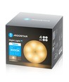 LED Natlys Rundt med PIR-Sensor - 0,5W, 3000K, USB-Opladning & Magnetisk Absorption (Tænd/Sluk) - 4 stk