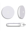 LED Natlys Rundt med PIR-Sensor - 0,5W, 3000K, USB-Opladning & Magnetisk Absorption (Tænd/Sluk) - 4 stk