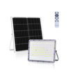 LED Slankt Projektørlys med Solpanel - 200W, 6500K