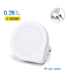 Outlet: LED Natlys Q-Type med Dag/Nat Sensor