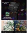 RGBY LED Solarkobbertrådslys - 10m