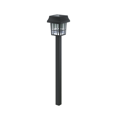 Billede af LED havelampe spyd - Plastik Tårn Lampeskærm, 6500K, solcelle - Kulør : Kold