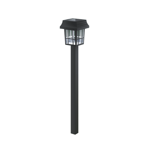 LED havelampe spyd - Plastik Tårn Lampeskærm, 6500K, solcelle