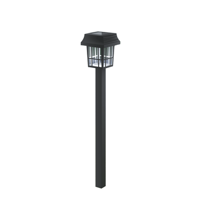 LED havelampe spyd - Plastik Tårn Lampeskærm, 6500K, solcelle