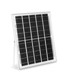 LED Projektør med Solpanel 100W - 6500K