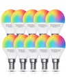 Wi-Fi Smart LED-pære G45 E14 5W RGB+CCT