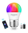 WiFi Smart LED-pære G45 E27 5W - RGB+CCT