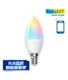 Wi-Fi Smart LED Pære C37 E14 7W RGB+CCT