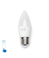 WiFi Smart LED Pære C37 E27 - 7W, RGB+CCT