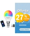 WiFi Smart LED-Pære G45 E14 7W RGB+CCT