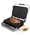 Digital Grill - 2000 Watt med display og aftagelige plader, sandwich / panini grill