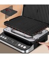 Digital Grill - 2000 Watt med display og aftagelige plader, sandwich / panini grill