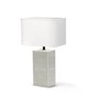 Keramik Bordlampe E14-09 - Hvid