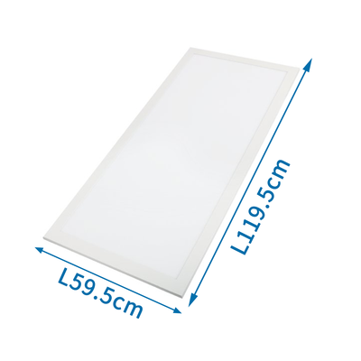 LED E5 60W 6500K Panel - Hvid (595x1195x10mm) - Kulør : Kold