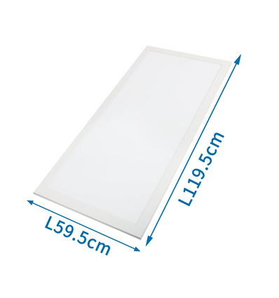 LED E5 60W 6500K Panel - Hvid (595x1195x10mm)