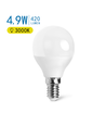 LED A5 G45 - Stor Spredning E14, 4.9W, 3000K