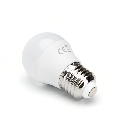 LED A5 G45 Bred-Spredning E27 4.9W 3000K Dobbelt-Pakke