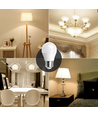 LED A5 G45 Bred-Spredning E27 4.9W 3000K Dobbelt-Pakke