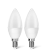 LED A5 C37 E14 4.9W 6500K Dobbelt-Pakke