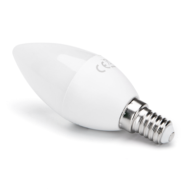 LED A5 C37 E14 4.9W 3000K Dobbelt-Pakke - Kulør : Varm