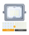 LED-Projektør 10W 4000K SMD IP65 90° - 2 Stk