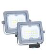 LED-Projektør 10W 4000K SMD IP65 90° - 2 Stk